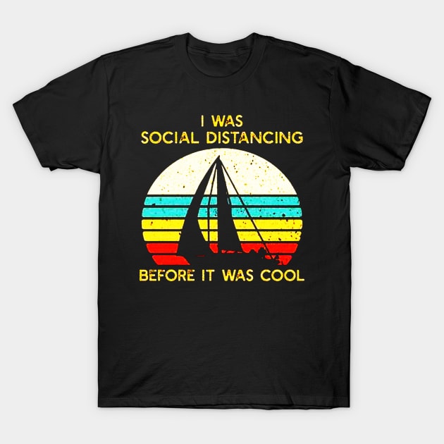 Sail Boat T-Shirt by paintkiller617